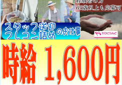 ◎［深川市]時給1600円！週2日からOK！未経験でも大丈夫！2人1組のお仕事で友人同士の応募も歓迎！フレコンパック詰めと送迎のお仕事！［ID0501601-max] イメージ